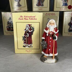The International Santa Claus Collection Pere Noel France Figurine Christma 1993
